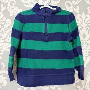 10/$25 • Old Navy Striped Cotton Quarter‎ Zip Pullover